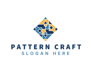 Tile Flooring Pattern logo design