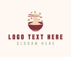 Garnish - Gourmet Ramen Noodles logo design