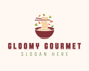 Gourmet Ramen Noodles logo design