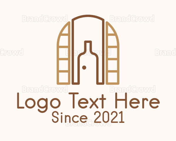 Brown Bottle Door Logo