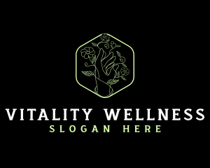 Beauty Florist Wellness logo design