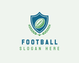 Shield Football Sports logo design