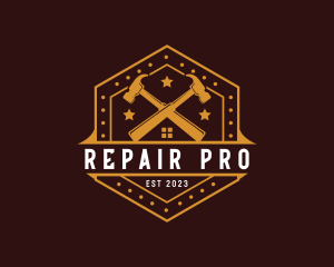 Fix - Hammer Fixing Carpentry logo design