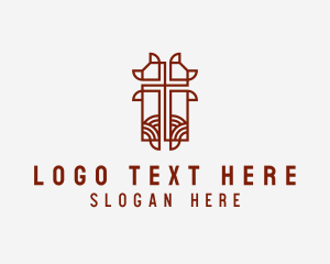 Holy Crucifix Altar Logo