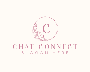 Elegant Peony Flower Logo