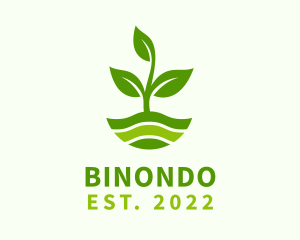 Agricultural - Gardening Soil Plant logo design