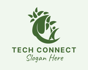 Vegan Leaf Organics Logo