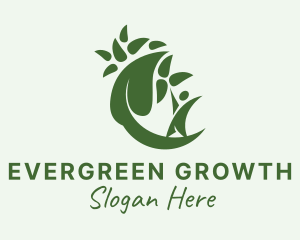 Vegan Leaf Organics logo design