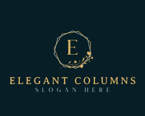 Elegant Floral Lifestyle Brand logo design