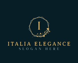 Elegant Floral Lifestyle Brand logo design