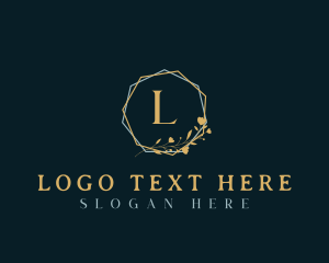 Typography - Elegant Floral Lifestyle Brand logo design