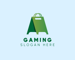 Shopping Bag Standee Logo