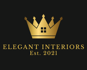 Golden Crown Real Estate logo design