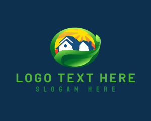  House Garden Landscaping Logo