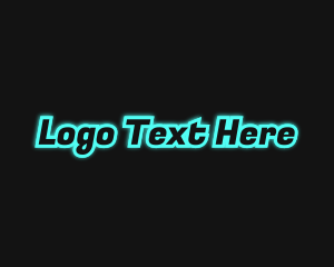 Programming - Gaming Technology Glow logo design