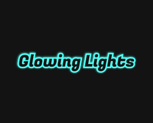 Gaming Technology Glow logo design