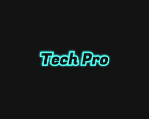 Technology - Gaming Technology Glow logo design