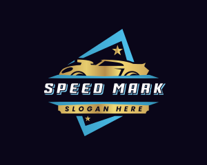 Vehicle Car Racing logo design