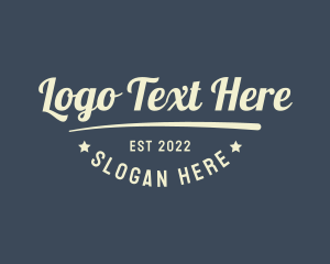 Casual Hipster Apparel Logo