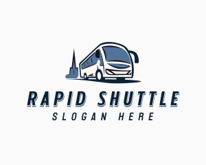Shuttle - Transport Shuttle Bus logo design