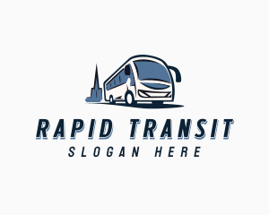 Shuttle - Transport Shuttle Bus logo design