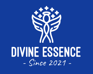 Saint - Minimalist Holy Angel logo design