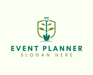 Shovel Garden Landscaping Logo