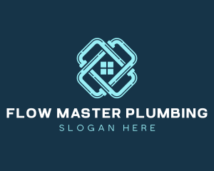 Plumbing - Plumbing Water Pipe logo design