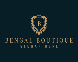 Royal Fashion Boutique logo design