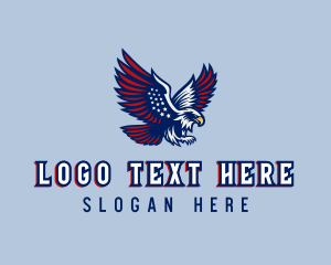 Eagle - Eagle Bird Aviation logo design