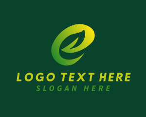 Ecological - Gardening Sprout Letter E logo design