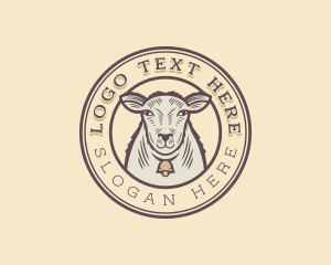 Barn - Lamb Sheep Ranch logo design