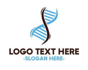 Healthcare - Medicinal DNA Research logo design