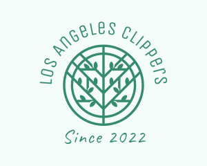 Plant - Tree Gardening Circle logo design