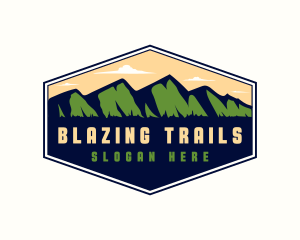 Mountain Trek Trail logo design