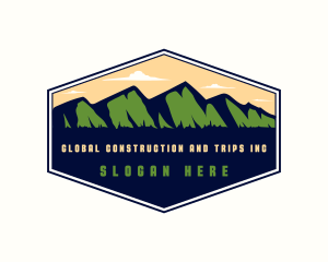 Mountaineer - Mountain Trek Trail logo design