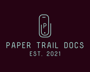 Documentation - Paper Office Clip logo design