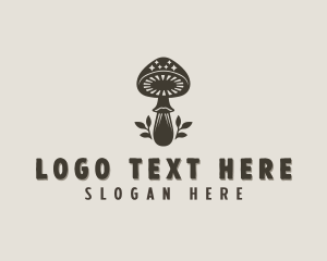 Artisan - Holistic Mushroom Plant logo design