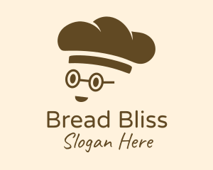 Baguette - Minimalist Baker Chef logo design