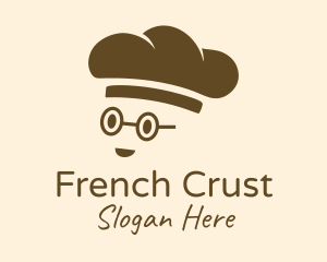 Baguette - Minimalist Baker Chef logo design