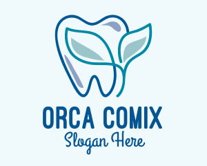 Tooth - Herbal Dentist Clinic logo design