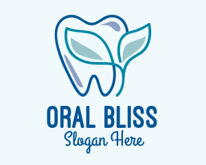 Oral - Herbal Dentist Clinic logo design