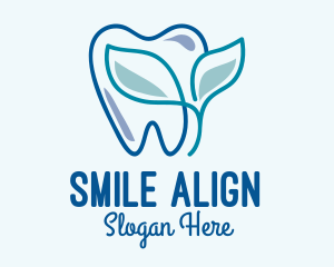Orthodontics - Herbal Dentist Clinic logo design