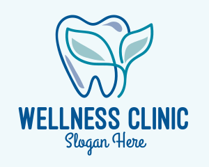 Clinic - Herbal Dentist Clinic logo design