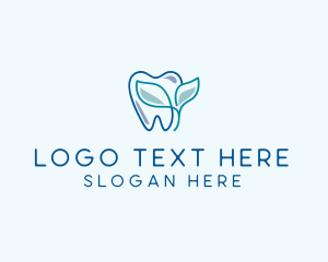 Toothbrush - Herbal Dentist Clinic logo design