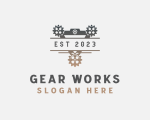 Industrial Mechanic Gear logo design