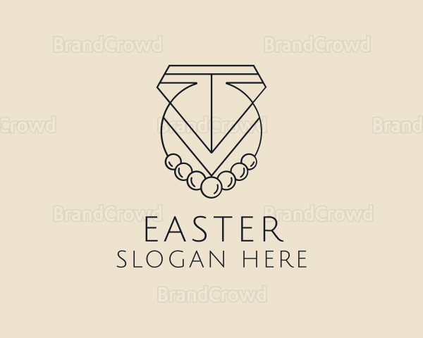 Diamond Jewelry Accessory Logo