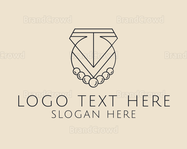 Diamond Jewelry Accessory Logo