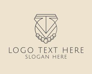 Elegant - Diamond Jewelry Accessory logo design