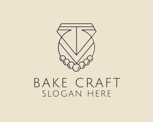 Diamond Jewelry Accessory logo design